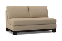 Avalon Armless Loveseat :: Leg Finish: Espresso