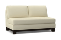 Avalon Armless Loveseat :: Leg Finish: Espresso