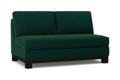 Avalon Armless Loveseat :: Leg Finish: Espresso