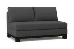 Avalon Armless Loveseat :: Leg Finish: Espresso