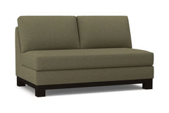 Avalon Armless Loveseat :: Leg Finish: Espresso