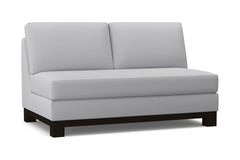 Avalon Armless Loveseat :: Leg Finish: Espresso