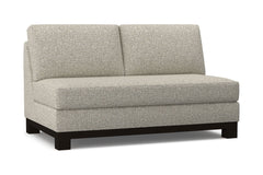 Avalon Armless Loveseat :: Leg Finish: Espresso