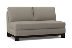 Avalon Armless Loveseat :: Leg Finish: Espresso