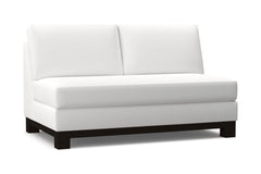 Avalon Armless Loveseat :: Leg Finish: Espresso