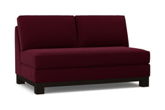 Avalon Armless Loveseat :: Leg Finish: Espresso