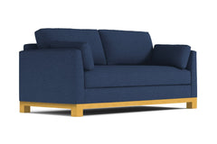 Avalon Queen Size Sleeper Sofa Bed :: Leg Finish: Natural / Sleeper Option: Memory Foam Mattress