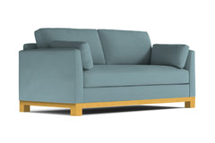 Avalon Queen Size Sleeper Sofa Bed :: Leg Finish: Natural / Sleeper Option: Memory Foam Mattress