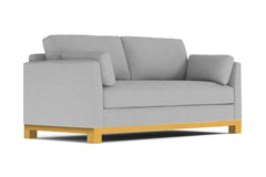 Avalon Queen Size Sleeper Sofa Bed :: Leg Finish: Natural / Sleeper Option: Memory Foam Mattress