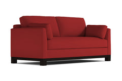 Avalon Queen Size Sleeper Sofa Bed :: Leg Finish: Espresso / Sleeper Option: Deluxe Innerspring Mattress