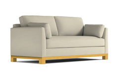 Avalon Queen Size Sleeper Sofa Bed :: Leg Finish: Natural / Sleeper Option: Memory Foam Mattress