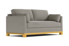 Avalon Queen Size Sleeper Sofa Bed :: Leg Finish: Natural / Sleeper Option: Memory Foam Mattress