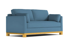 Avalon Queen Size Sleeper Sofa Bed :: Leg Finish: Natural / Sleeper Option: Memory Foam Mattress