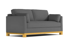 Avalon Queen Size Sleeper Sofa Bed :: Leg Finish: Natural / Sleeper Option: Memory Foam Mattress