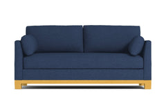 Avalon Queen Size Sleeper Sofa Bed :: Leg Finish: Natural / Sleeper Option: Memory Foam Mattress