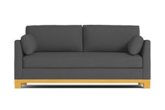 Avalon Queen Size Sleeper Sofa Bed :: Leg Finish: Natural / Sleeper Option: Memory Foam Mattress