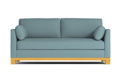 Avalon Queen Size Sleeper Sofa Bed :: Leg Finish: Natural / Sleeper Option: Memory Foam Mattress