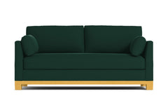 Avalon Queen Size Sleeper Sofa Bed :: Leg Finish: Natural / Sleeper Option: Memory Foam Mattress