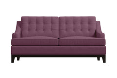 Bannister Twin Size Sleeper Sofa Bed :: Leg Finish: Espresso / Sleeper Option: Deluxe Innerspring Mattress