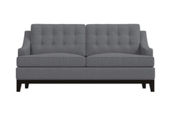 Bannister Twin Size Sleeper Sofa Bed :: Leg Finish: Espresso / Sleeper Option: Memory Foam Mattress