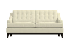 Bannister Apartment Size Sleeper Sofa Bed :: Leg Finish: Espresso / Sleeper Option: Deluxe Innerspring Mattress