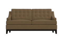 Bannister Apartment Size Sleeper Sofa Bed :: Leg Finish: Espresso / Sleeper Option: Deluxe Innerspring Mattress