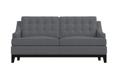 Bannister Twin Size Sleeper Sofa Bed :: Leg Finish: Espresso / Sleeper Option: Deluxe Innerspring Mattress