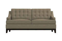 Bannister Twin Size Sleeper Sofa Bed :: Leg Finish: Espresso / Sleeper Option: Deluxe Innerspring Mattress