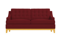 Bannister Twin Size Sleeper Sofa Bed :: Leg Finish: Natural / Sleeper Option: Deluxe Innerspring Mattress