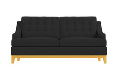 Bannister Apartment Size Sleeper Sofa Bed :: Leg Finish: Natural / Sleeper Option: Memory Foam Mattress