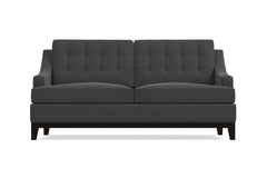 Bannister Twin Size Sleeper Sofa Bed :: Leg Finish: Espresso / Sleeper Option: Deluxe Innerspring Mattress