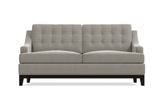 Bannister Apartment Size Sleeper Sofa Bed :: Leg Finish: Espresso / Sleeper Option: Deluxe Innerspring Mattress