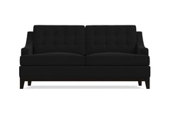 Bannister Twin Size Sleeper Sofa Bed :: Leg Finish: Espresso / Sleeper Option: Memory Foam Mattress