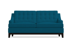 Bannister Apartment Size Sleeper Sofa Bed :: Leg Finish: Espresso / Sleeper Option: Deluxe Innerspring Mattress
