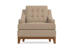 Bannister Chair :: Leg Finish: Pecan