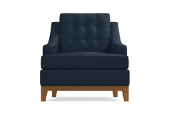Bannister Chair :: Leg Finish: Pecan