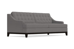 Bannister Queen Size Sleeper Sofa Bed :: Leg Finish: Espresso / Sleeper Option: Deluxe Innerspring Mattress