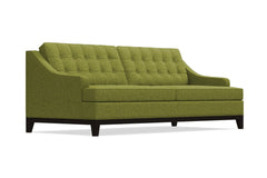 Bannister Queen Size Sleeper Sofa Bed :: Leg Finish: Espresso / Sleeper Option: Memory Foam Mattress