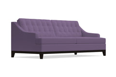 Bannister Queen Size Sleeper Sofa Bed :: Leg Finish: Espresso / Sleeper Option: Memory Foam Mattress