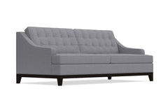 Bannister Queen Size Sleeper Sofa Bed :: Leg Finish: Espresso / Sleeper Option: Deluxe Innerspring Mattress