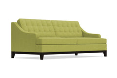 Bannister Queen Size Sleeper Sofa Bed :: Leg Finish: Espresso / Sleeper Option: Memory Foam Mattress