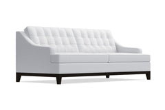 Bannister Queen Size Sleeper Sofa Bed :: Leg Finish: Espresso / Sleeper Option: Memory Foam Mattress
