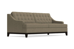 Bannister Queen Size Sleeper Sofa Bed :: Leg Finish: Espresso / Sleeper Option: Deluxe Innerspring Mattress