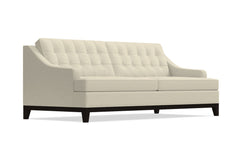 Bannister Queen Size Sleeper Sofa Bed :: Leg Finish: Espresso / Sleeper Option: Deluxe Innerspring Mattress