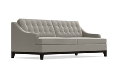 Bannister Queen Size Sleeper Sofa Bed :: Leg Finish: Espresso / Sleeper Option: Deluxe Innerspring Mattress