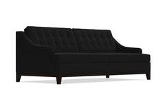 Bannister Queen Size Sleeper Sofa Bed :: Leg Finish: Espresso / Sleeper Option: Deluxe Innerspring Mattress