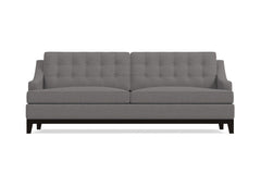 Bannister Queen Size Sleeper Sofa Bed :: Leg Finish: Espresso / Sleeper Option: Memory Foam Mattress