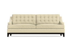 Bannister Queen Size Sleeper Sofa Bed :: Leg Finish: Espresso / Sleeper Option: Memory Foam Mattress