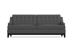 Bannister Queen Size Sleeper Sofa Bed :: Leg Finish: Espresso / Sleeper Option: Memory Foam Mattress