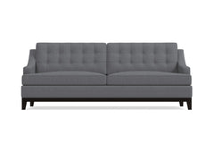 Bannister Queen Size Sleeper Sofa Bed :: Leg Finish: Espresso / Sleeper Option: Deluxe Innerspring Mattress